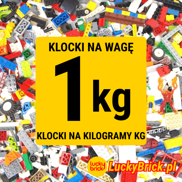 Klocki LEGO Na Wagę Klocki LEGO Na Kilogramy 1KG Oryginalne LEGO 1 Kilogram KG