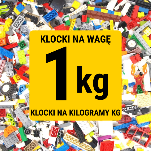 Klocki LEGO Na Wagę Klocki LEGO Na Kilogramy 1KG Oryginalne LEGO 1 Kilogram KG