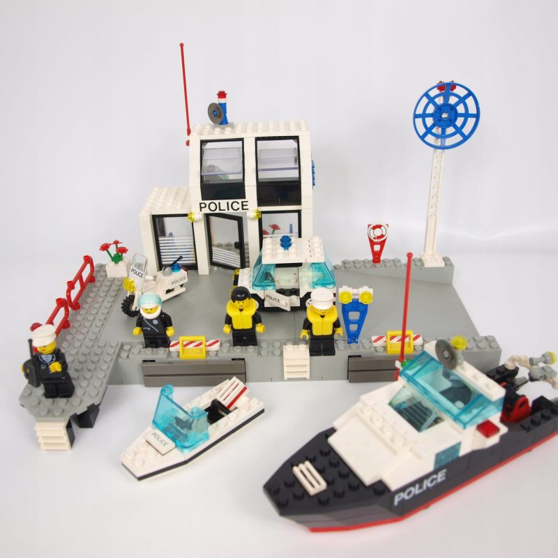 LEGO Classic Town 6540 Pier Police Lata 90 System Legoland