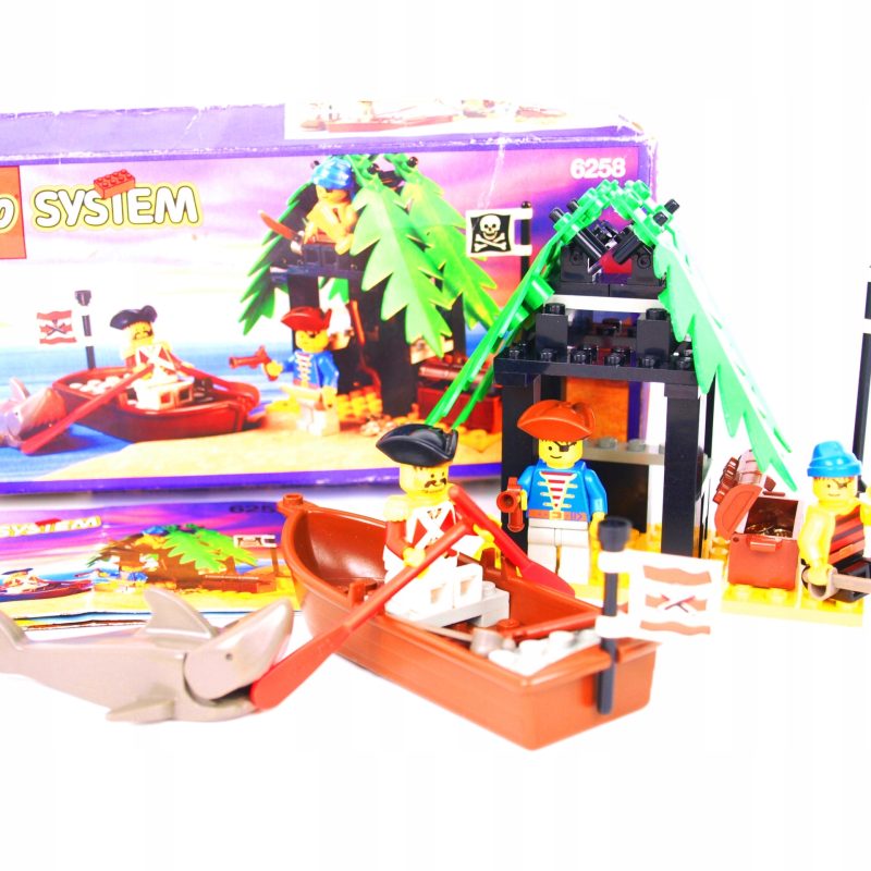 LEGO Pirates 6258 Smuggler's Shanty Lata 90 System