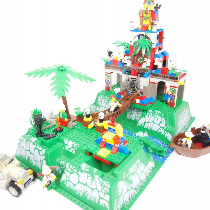LEGO Adventurers Jungle 5986 Amazon Ancient Ruins Lata 90 System