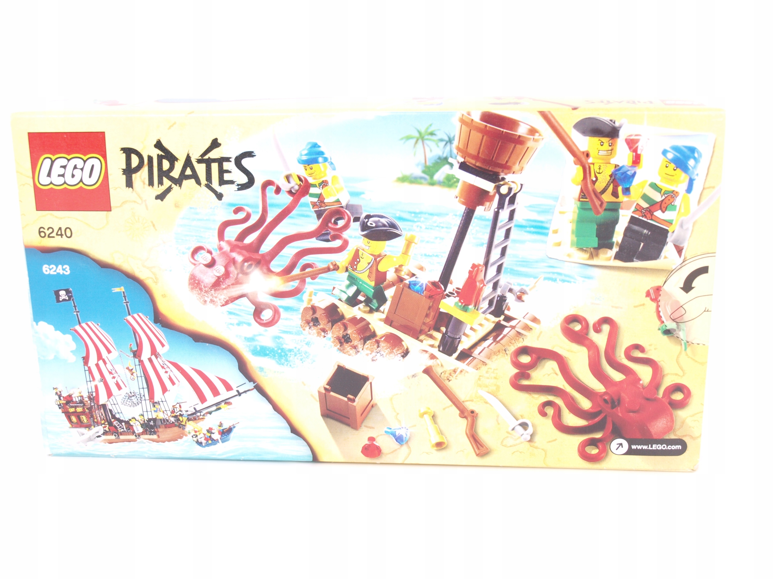 NOWY LEGO 6240 Pirates Kraken Attackin Piraci MISB