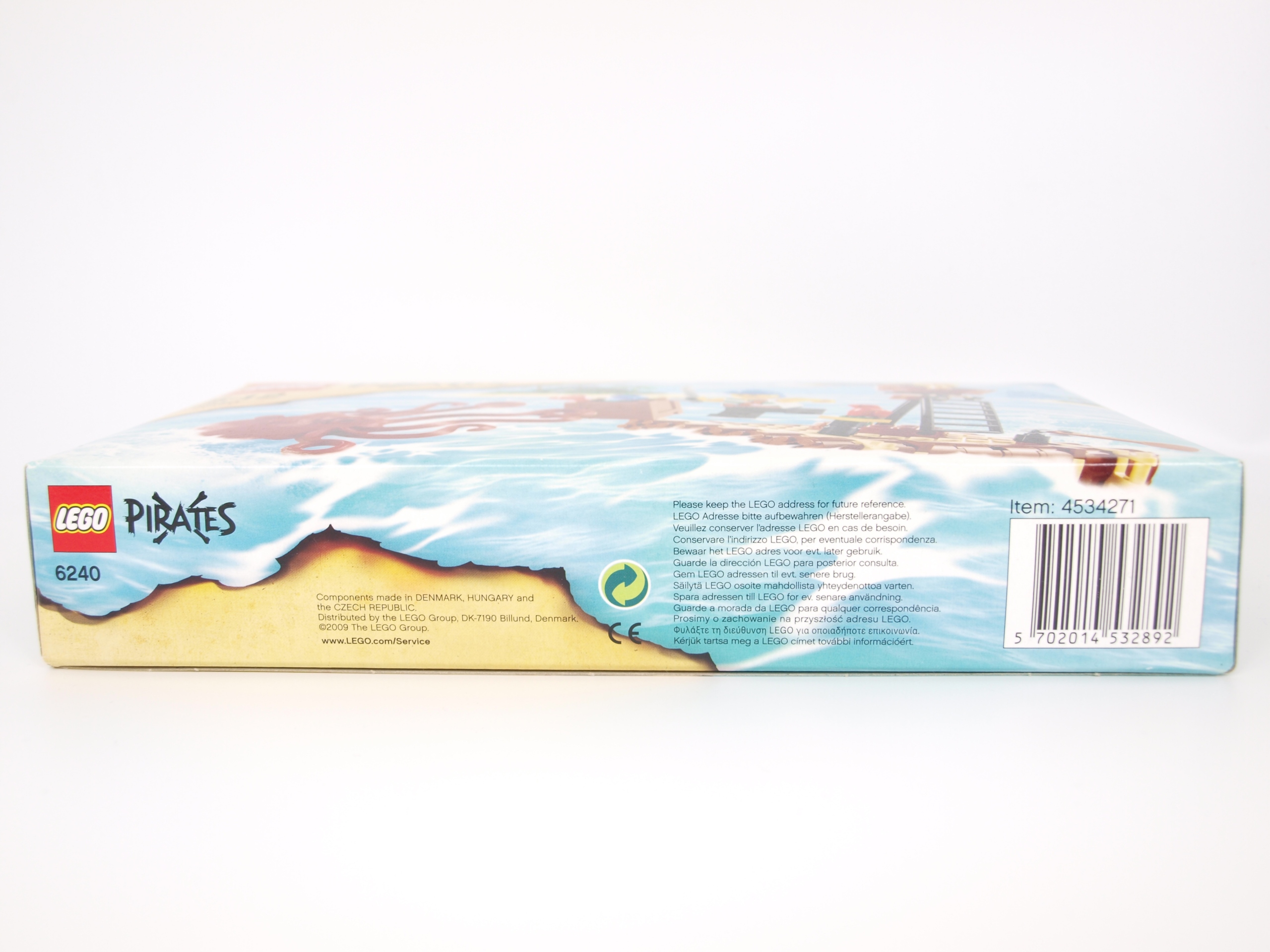 NOWY LEGO 6240 Pirates Kraken Attackin Piraci MISB