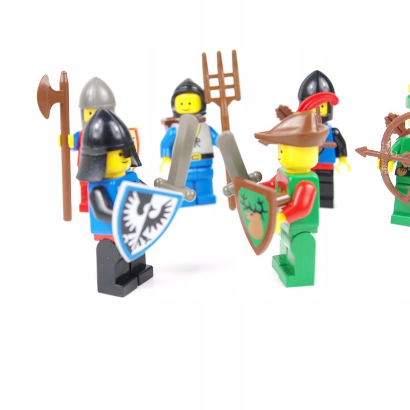 LEGO Castle Supplemental 6103 Castle Mini Figures Lata 80 Legoland