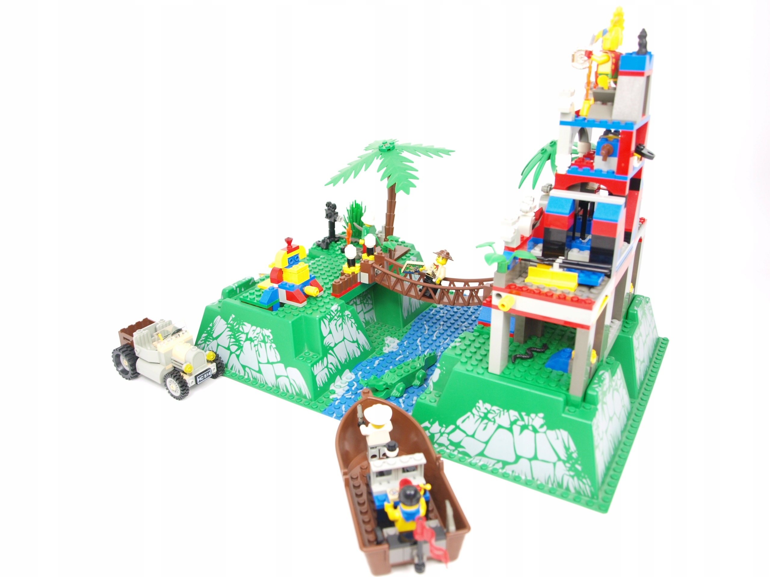LEGO Adventurers Jungle 5986 Amazon Ancient Ruins Lata 90 System