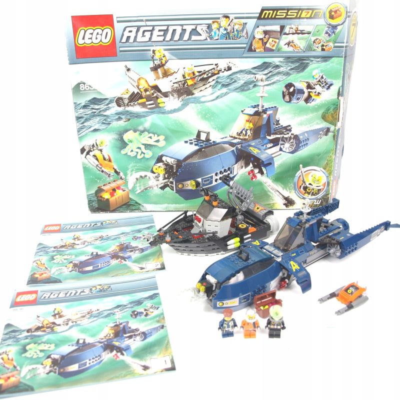 LEGO Agents 8636 Mission 7 Deep Sea Quest