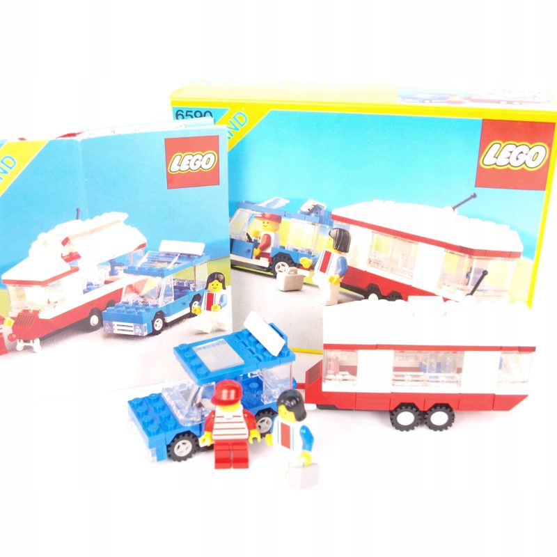 LEGO Classic Town Traffic 6590 Vacation Camper Lata 80 Legoland