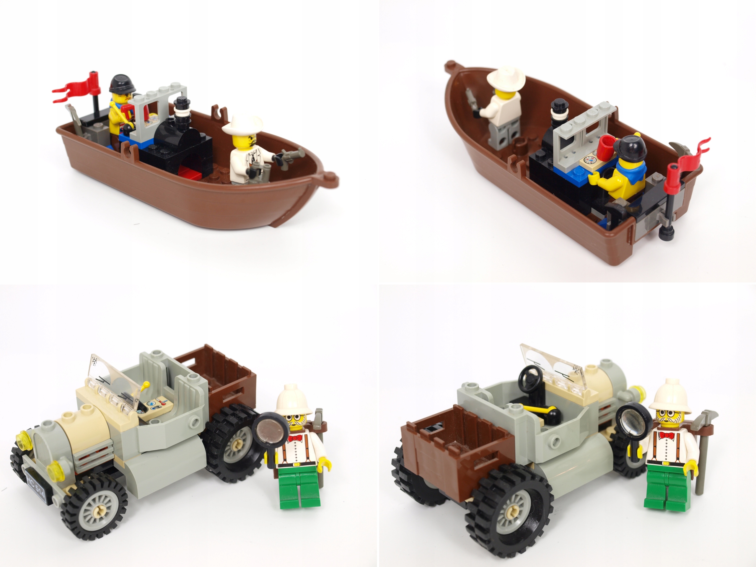 LEGO Adventurers Jungle 5986 Amazon Ancient Ruins Lata 90 System