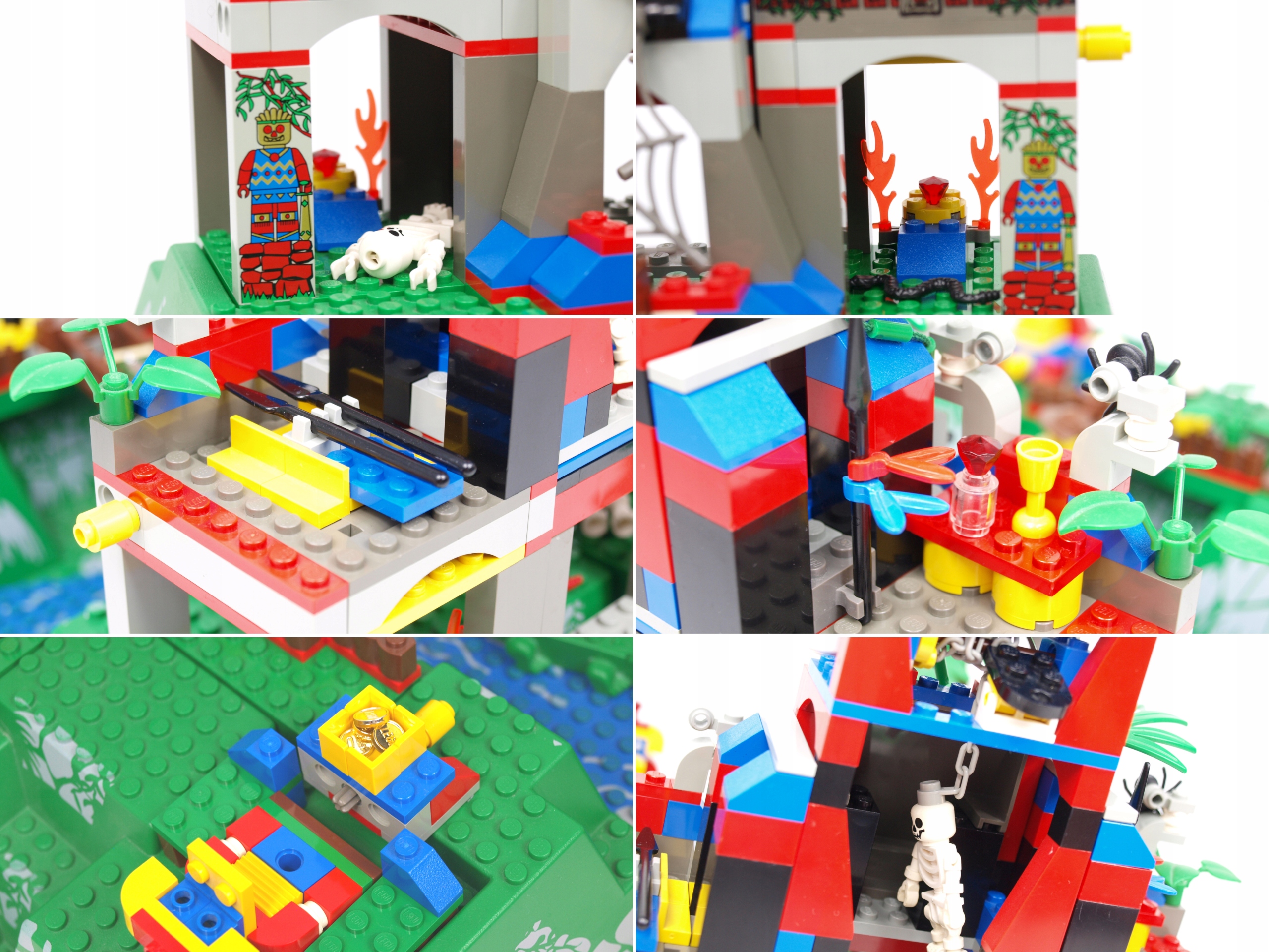 LEGO Adventurers Jungle 5986 Amazon Ancient Ruins Lata 90 System