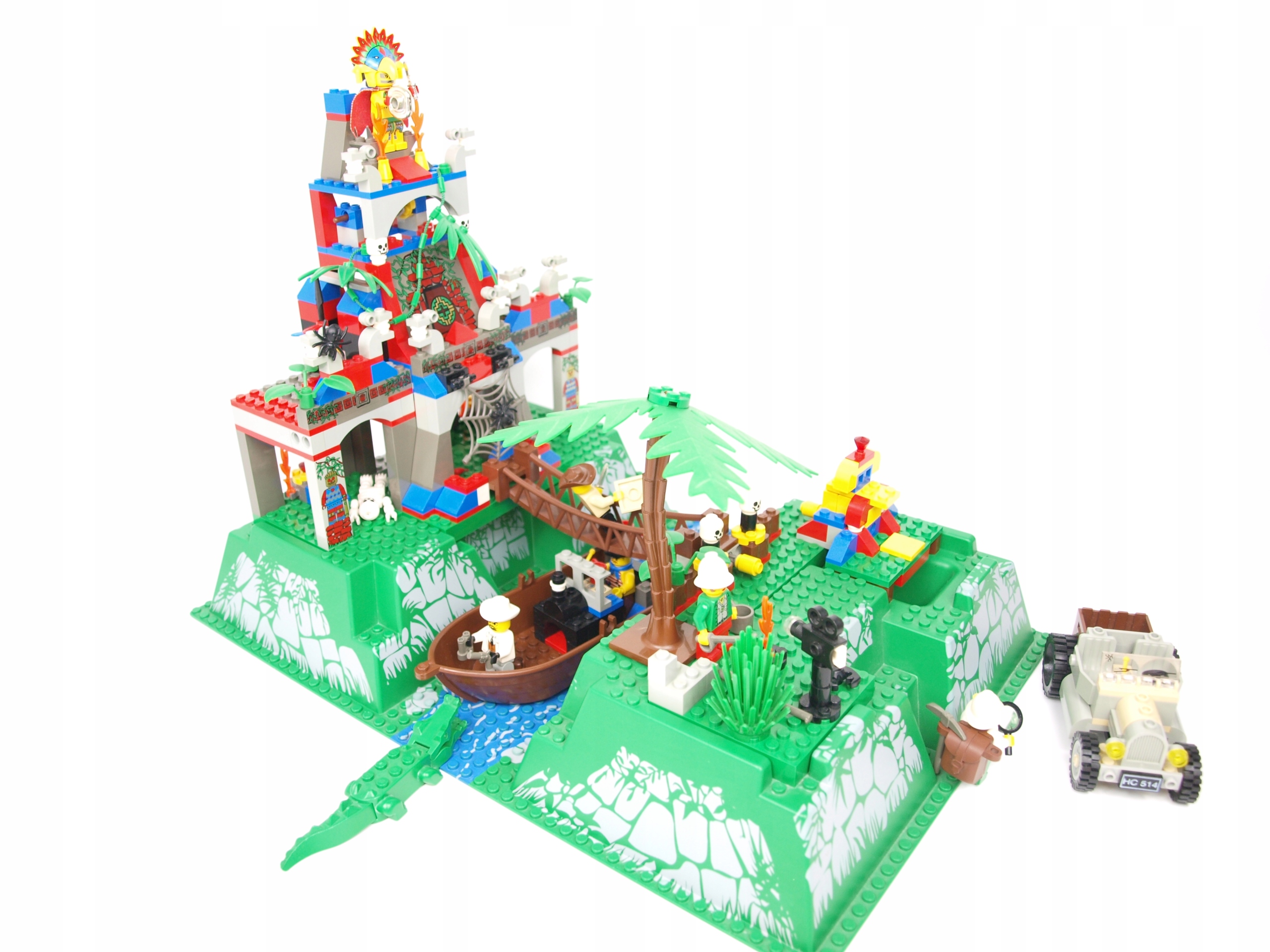 LEGO Adventurers Jungle 5986 Amazon Ancient Ruins Lata 90 System