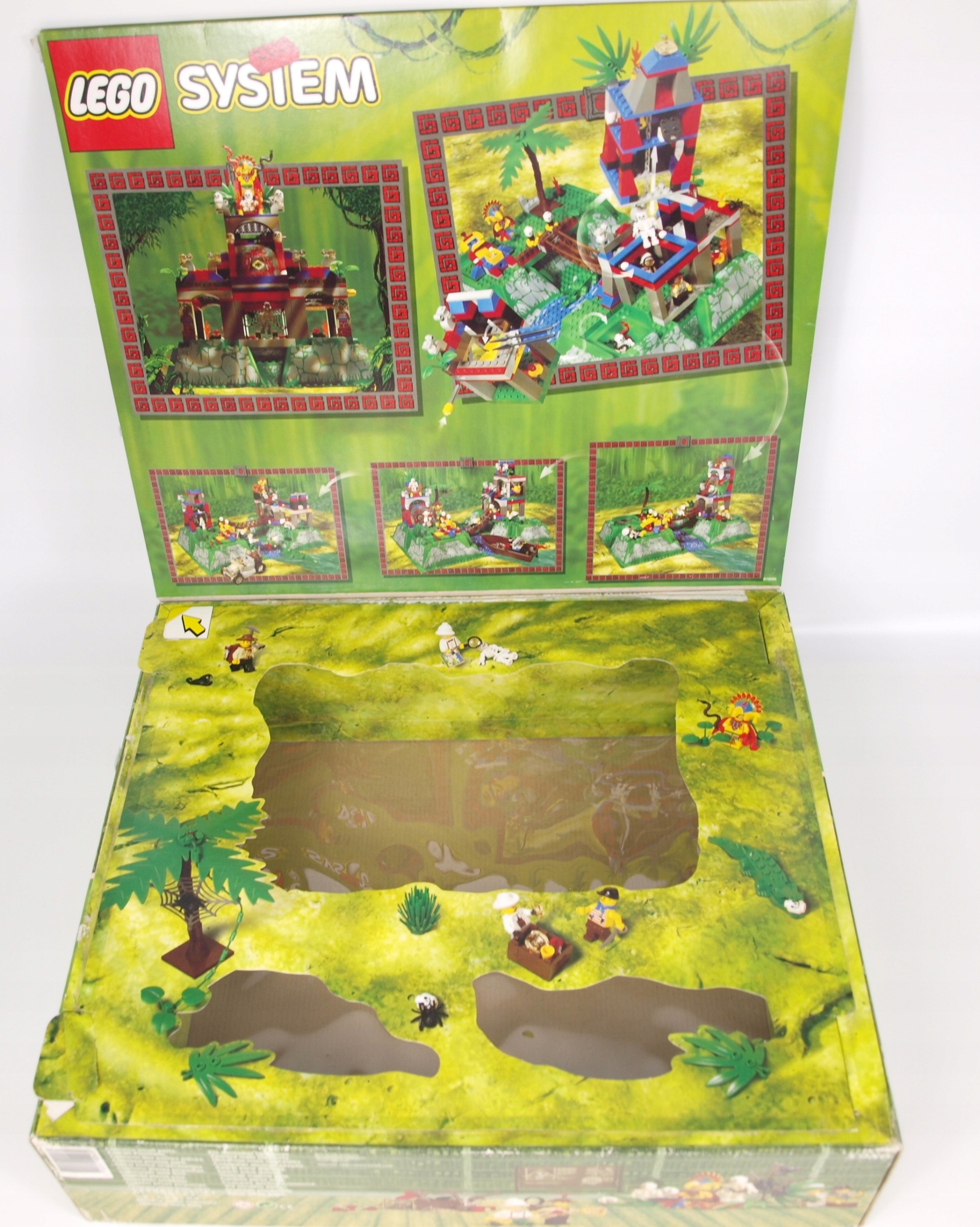 LEGO Adventurers Jungle 5986 Amazon Ancient Ruins Lata 90 System