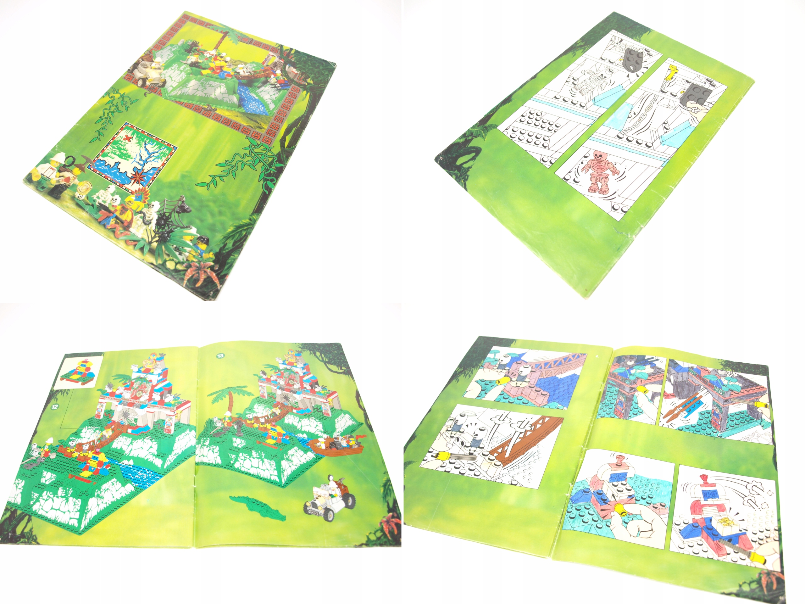 LEGO Adventurers Jungle 5986 Amazon Ancient Ruins Lata 90 System